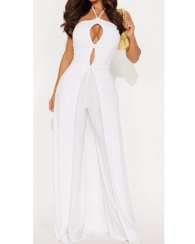 Mila – Combinaison blanche fluide femme | Keyleen’s Kloset
