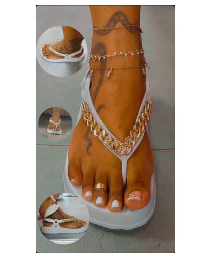 Petite jolie - sandales compensées