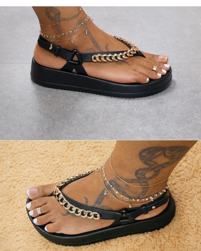 Petite jolie - Sandales compensées