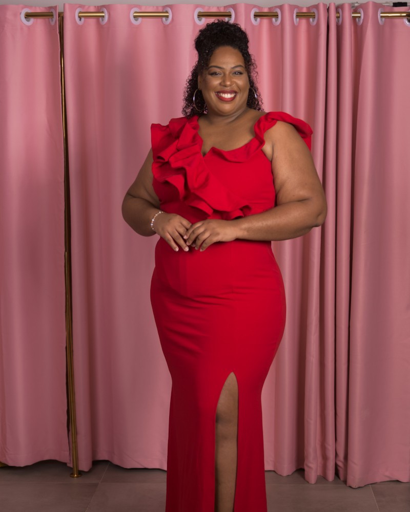 Robe de soirée – Élégance et glamour en rouge| Keyleen's Kloset