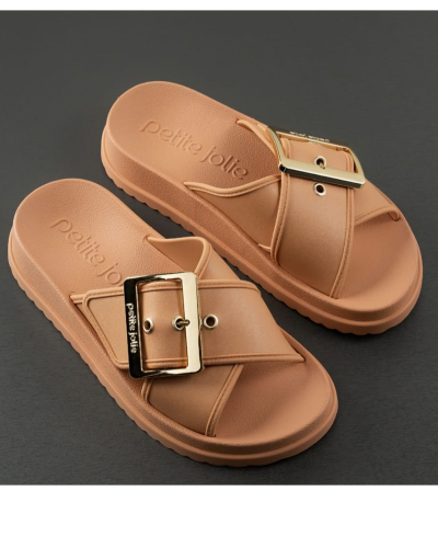 Sandales Petite Jolie camel confort