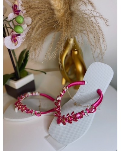 Havaianas customisées à la main – Strass & Made in Brazil