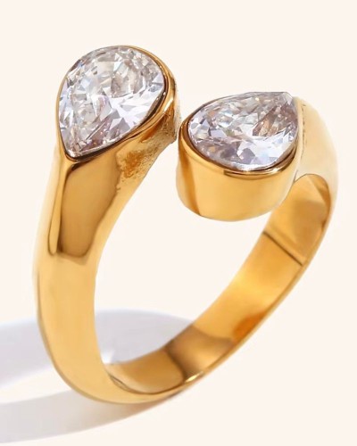 Bague Alméa – Acier inoxydable